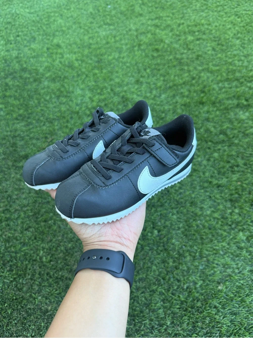 Nike Kids Black Sneakers CORTEZ
